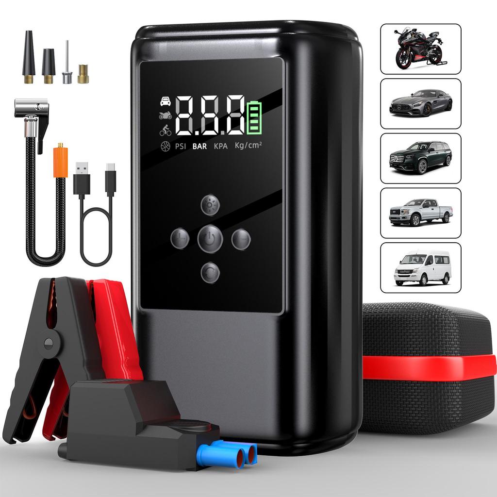 All-in-One Car Jump Starter & Air Pump