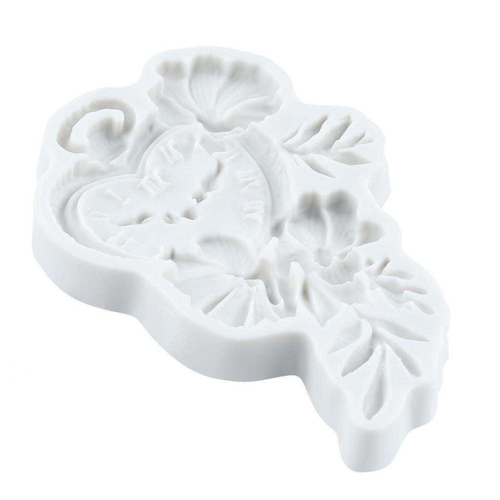 Hunter Silikonové formičky Pistole Jelen Pes Sova Pták Hodiny Formička na fondán Nástroje na zdobení dortů Topper na cupcaky Čokoláda Cukroví Řemesla Potravinářská hmota Polymerová hmota