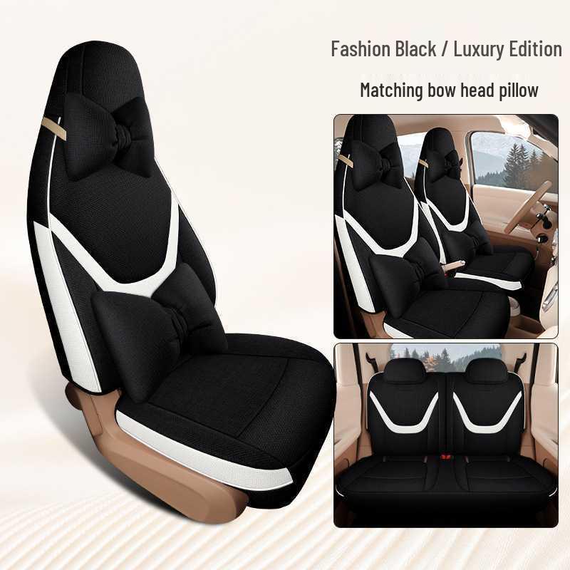 Wuling Hongguang MiniEV Macaron Linen Seat Covers - 5th Gen, 26 Models