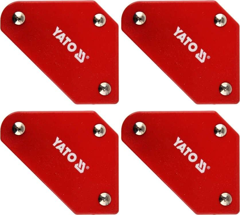 Set Of 4 Magnetic Angle Welders Mini Yt-08677 Yato