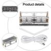 LED Nixie Clock IN12 Retro Glow Tube Clock with Energy Efficient Features and Innovative USB Power Functionality