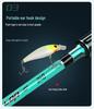 Complete Long Cast Sea Fishing Rod Set with Anti-Explosion Line and Spinning Reel for Beginners - Straight Handle Design.