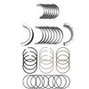 STD Piston Rings & Main Rod Bearing Set Fits for Buick Chevy Cruze Encore 1.4 L DOHC 2011-2015, Replaces 55568531, 25195065