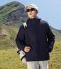 Three-in-One Detachable Windproof Goose Down Jacket: Cold-Resistant, Water-Repellent Outer, Warm Inner Layer for Couples
