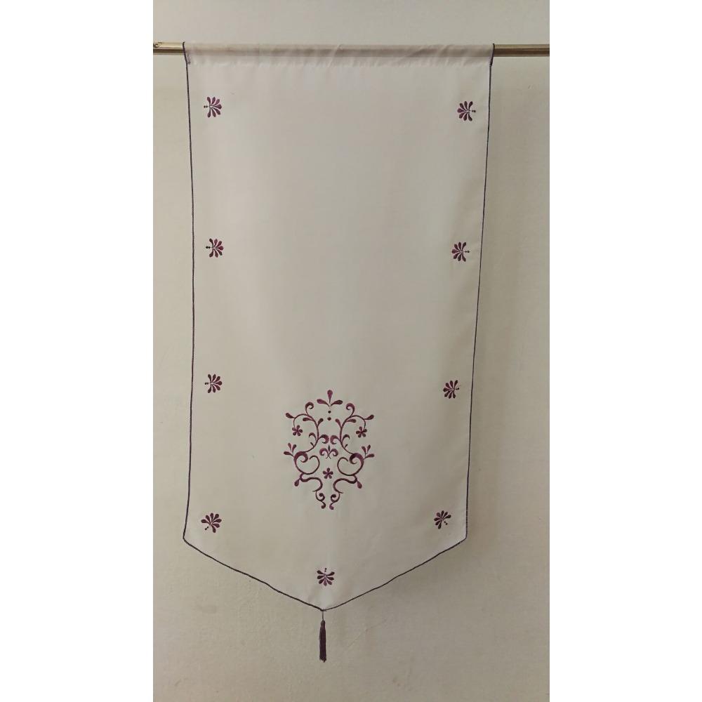 

Yarn, Computer Embroidery, Triangular Curtains, Window Screens 10Ya84 Width 40cm * Height 60cm бордовый