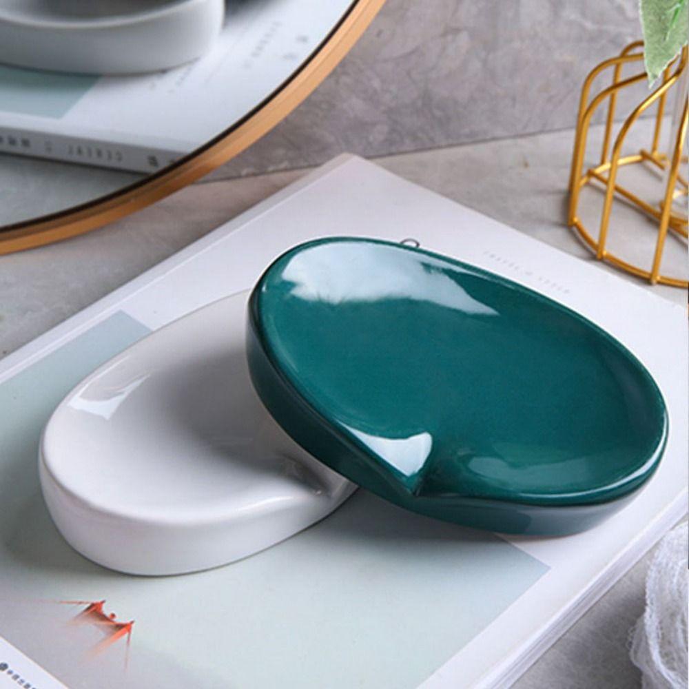 

Keep Soap Bars Dry Ceramic Soap Tray Extend Soap Life Soap Drying Rack Bathroom Accessories білий