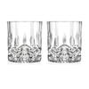 6 stk/4 stk/2 stk/1 stk Whiskyglass Krystallglass 230 ml Vinglass Gjennomsiktig Drikkeglass for Bar/Hjem Spiritusglass Preget Vannglass