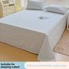 Minimalist Striped Bed Sheet Soft Household & Student Dorm Single Double Bed Bedding
