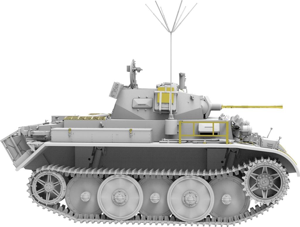 Border Model Немецкая армия Panzer II L Тип Люкс Поздняя модель Пластиковая модель BT018 1/35 (танк)