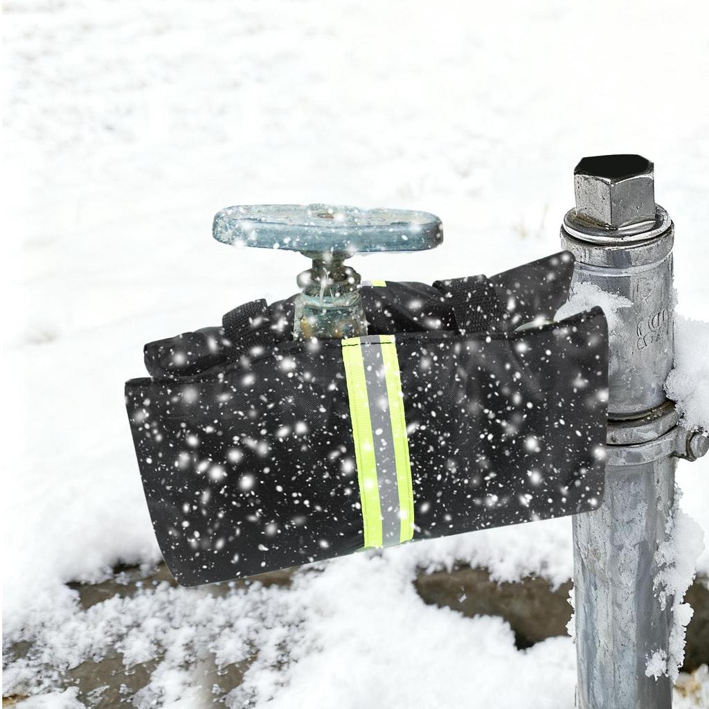 Winterwasserdichte Outdoor-Wasserhahnabdeckung Außengarten-Wasserhahn-Einfrierschutzsocke Wiederverwendbarer Wasserhahnschutz