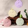 Car Aromatherapy Pendant Embossed Sheet Gypsum Fragrant Tablets Air Freshener Car Interior Odor Removing Decorative Accessories