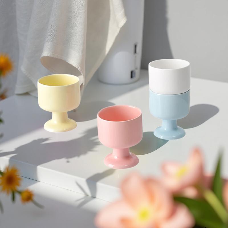 Ins Style Ceramic Scented High-Footed Container