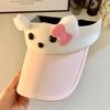 Dog Cartoon Sun Hat For Women With Uv Protection And Wide Brim Summer Sunshade