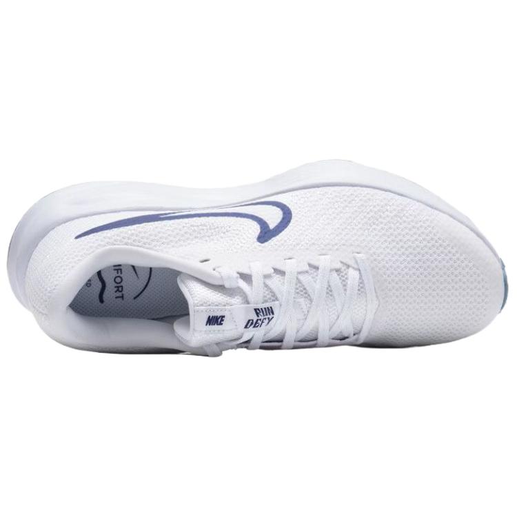 Nike RUN DEFY Abrasion Resistant Breathable Running Shoes Women's White Blue HM9593-109