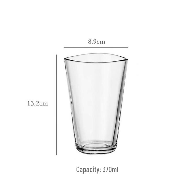 

Shangqi Trendy Wavy Glass Coffee Cups (Set of 2)