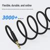 3.5mm Male-to-Male AUX Car Audio Extension Cable for Speakers and Computers