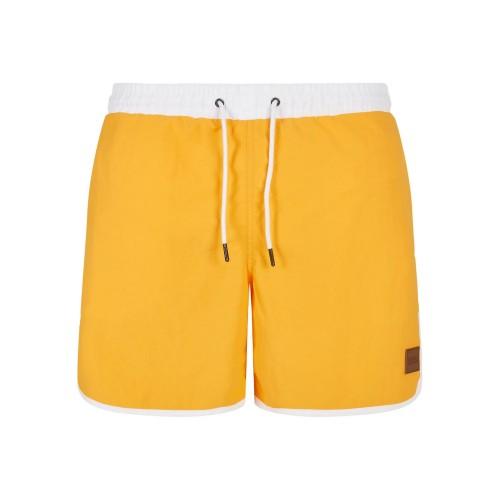 

Urban Classics Mens Retro Swim Shorts чорний/напівтемрява