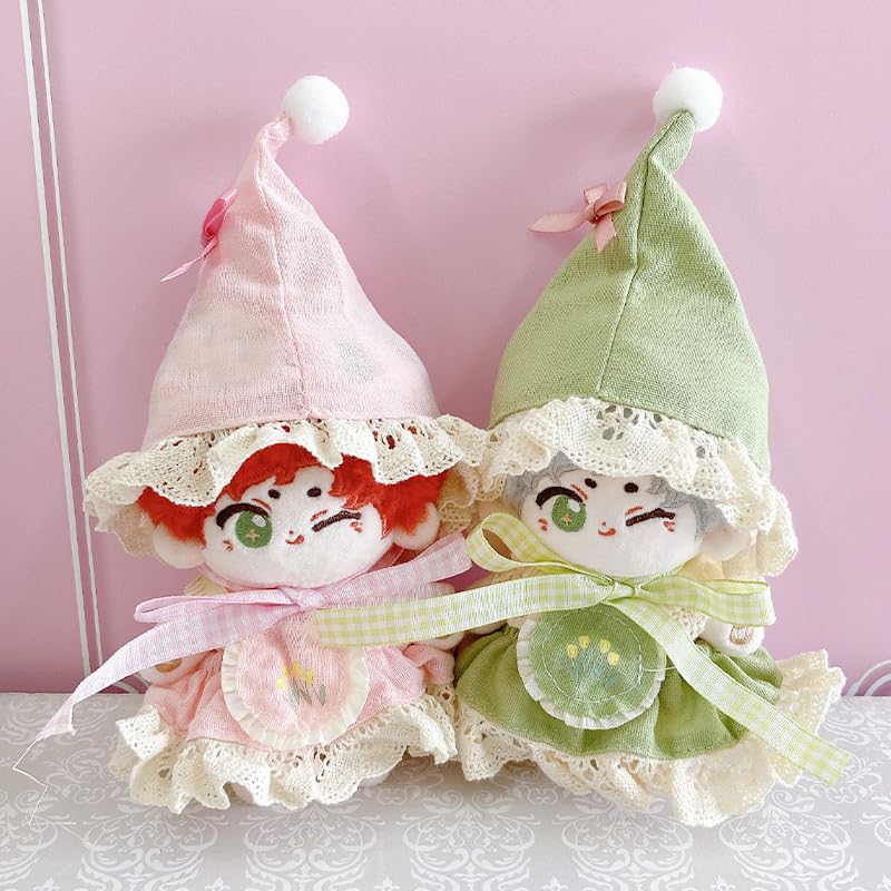 Fairy Plush Clothes [4-Piece Set] for 10-15cm Green Plush Clothes [Used]