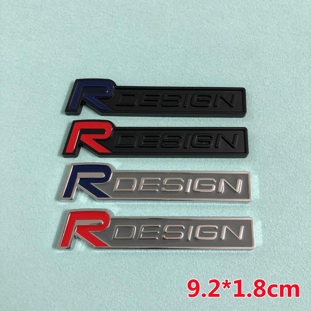RDESIGN Kovová samolepka znaku na blatník a záď pro Volvo XC60/S60/V60