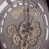 Retro Wall Clock Gear Creative Art Clock Iron Decoration for Bar Living Room Home