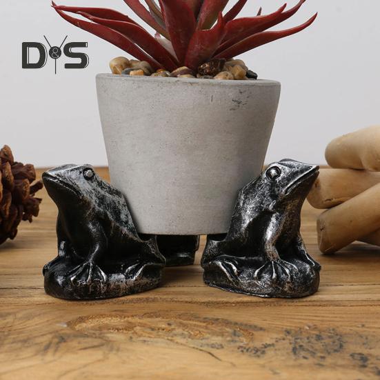 3Pcs Plant Pot Support Decorative Garden Animal Theme Plants Flower Pot Feet Synthetic Resin Pot Elevators