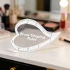 1 ks pravítko pro mapování obočí tvarovací pravítko na obočí rychlé kreslení za 1 minutu design obočí snadný nástroj mikroblading permanentní make-up šablony