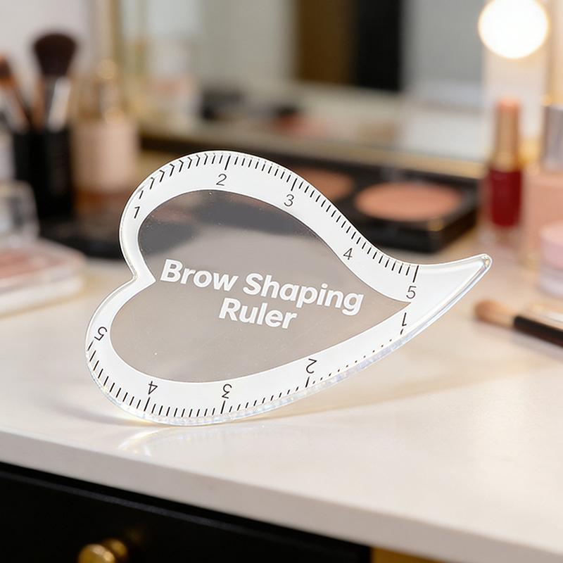 1 ks pravítko pro mapování obočí tvarovací pravítko na obočí rychlé kreslení za 1 minutu design obočí snadný nástroj mikroblading permanentní make-up šablony