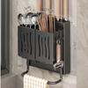Wall-Mounted Kitchen Utensil Rack Punch Free Chopstick Barrel  for Kitchen