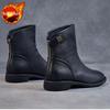 Fashion Zip Lightweight Women's Ankle Boots British Style Plain Booties On Offer Designer Luxury Y2k Autumn Goth Pu Female Short Shoes