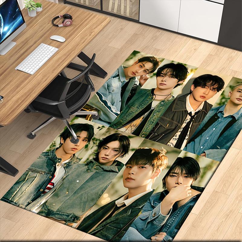 Stray Kids Printed Carpet, for Office Chair Living Room Bedroom Kitchen Room Decor Gifts.