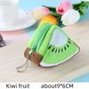 Portamonete Creativo Peluche Frutta Cartoon Borsa Portaoggetti Appeso alla Cartella Regali per le Feste dei Bambini