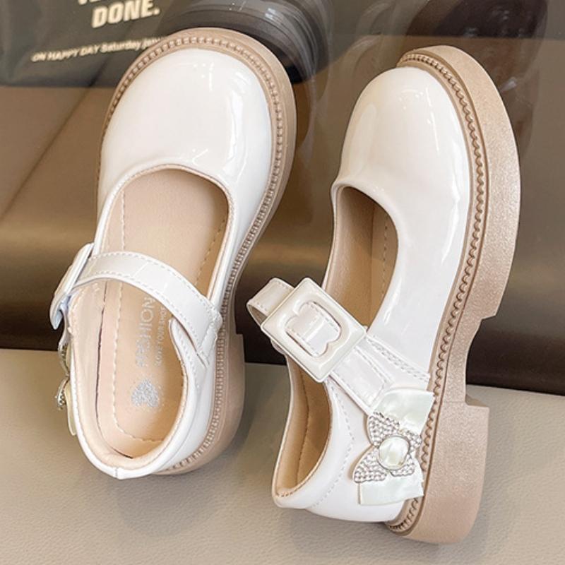 New  Leather Shoes Fashion Comfort Summer Girls Shoes Soft Soled Non Slip Casual Princess Shoe Performance Classic Child Shoe
