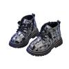 Kids Winter Martin Boots Soft Sole Short Ankle Boots For Boys Girls Casual Yellow Baby Shoes Comfortable Non Slip Footwear