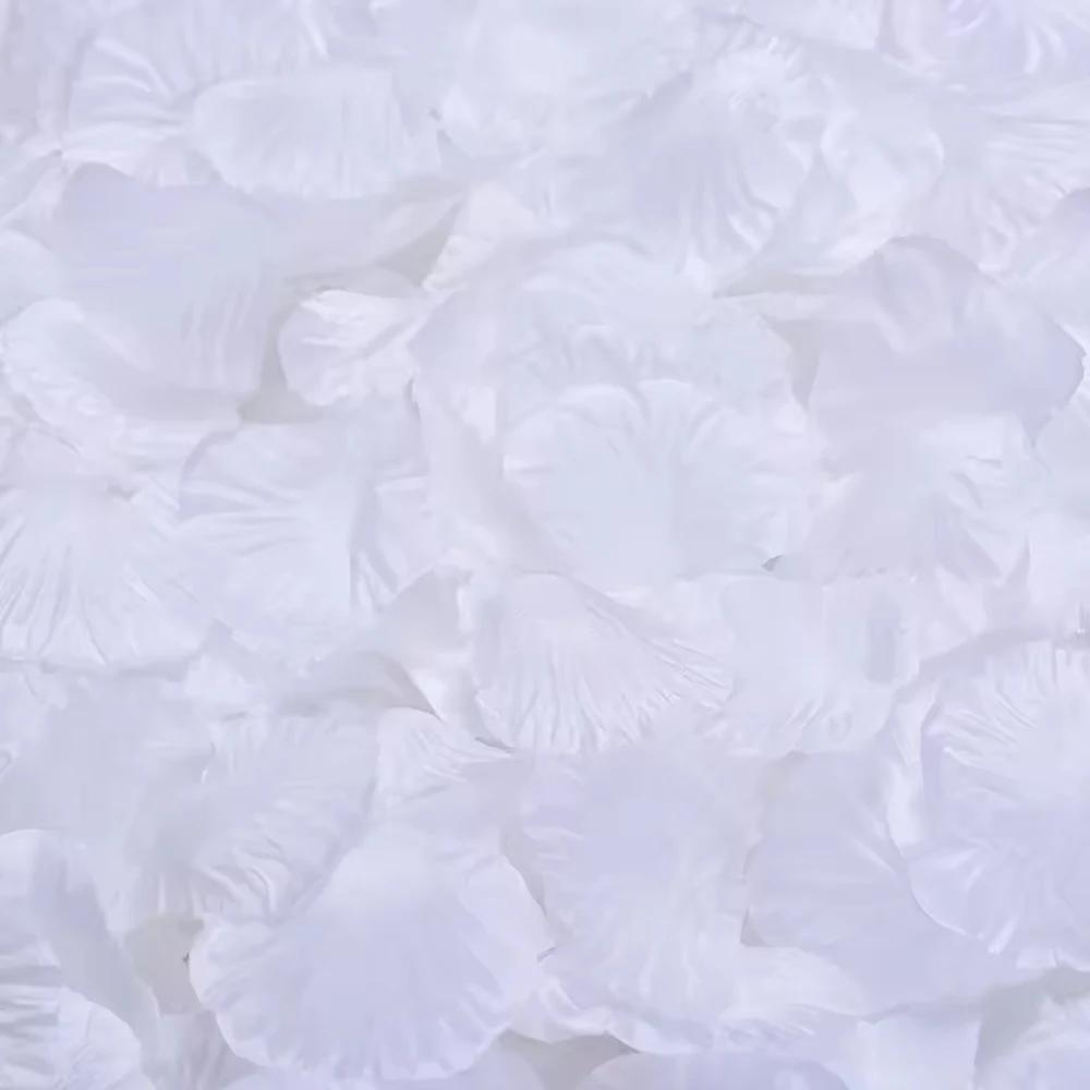 100-10000 Stück Simulation Rosenblätter Bunt Künstliche Falsche Rosenblätter Für Valentinstag Hochzeit Party Romantische Dekoration