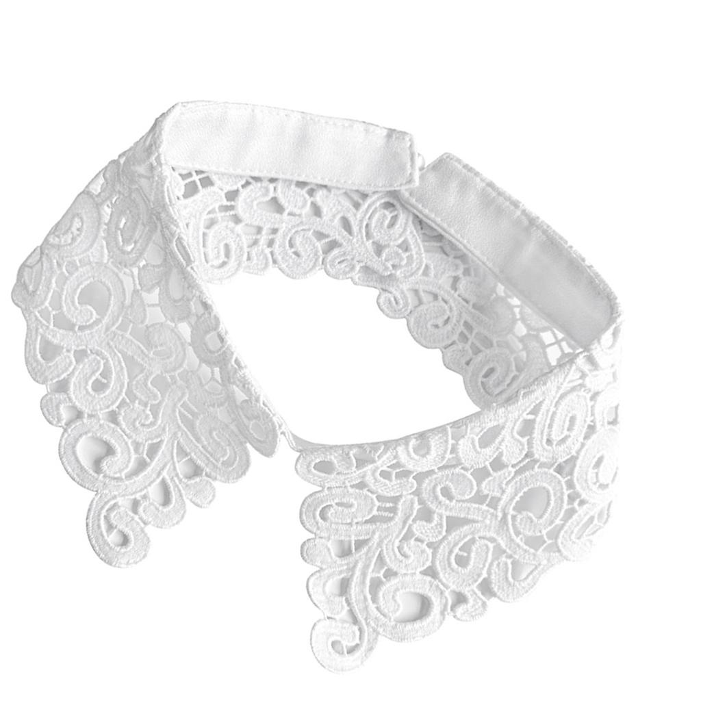 Comfortable False Collar Soft Polyester Easy Wear Neck Accessory Detachable Neck Collar Decorative Neckwear for Women
