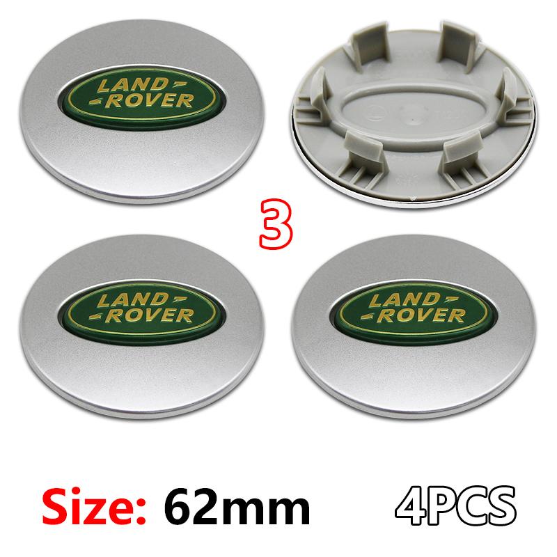 

4pcs 62mm Car Hub Caps Wheel Center Cap Rims Covers Hubcaps Accessories Land Rover RANGE ROVER Sport L322 L320 Discovery 2 4 LR3