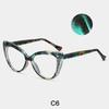 New Big Frame Blue Light Blocking Cat Eye Reading Glasses Ultralight TR90 Presbyopia Eyewear Luxury Eyeglass Frames Plus +2 +3