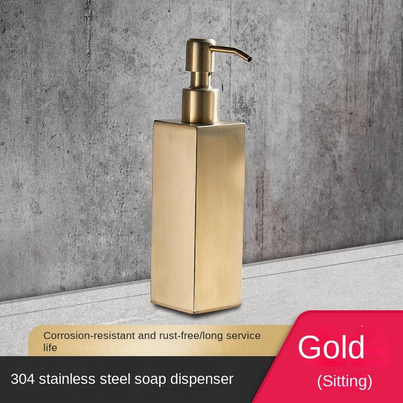 Dispenser de săpun din oțel inoxidabil 304, montat pe perete, 200 ml, dozator de săpun lichid pentru hotel, dozator de săpun de mână, accesorii pentru baie