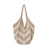 Large capacity tote bag woven bag summer shoulder bag women's hand-woven bag new holiday beach bag