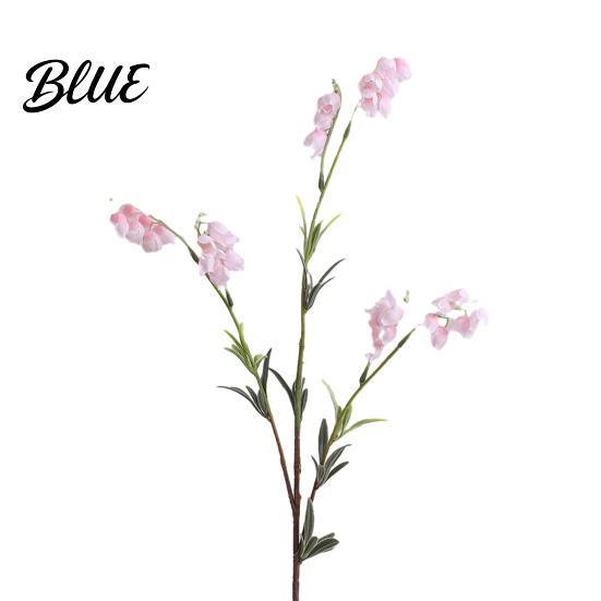 Faux Silk Flowers Valley 31.5" Decor Lily Artificial for Home of The Long Stem Bell Flowers Fake Decorative Photography