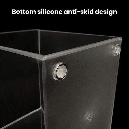 Yousheng Fish Tank Smooth Edges Small Aquarium High Transparency Desktop Aquatic Landscape Tank for Home Decoration