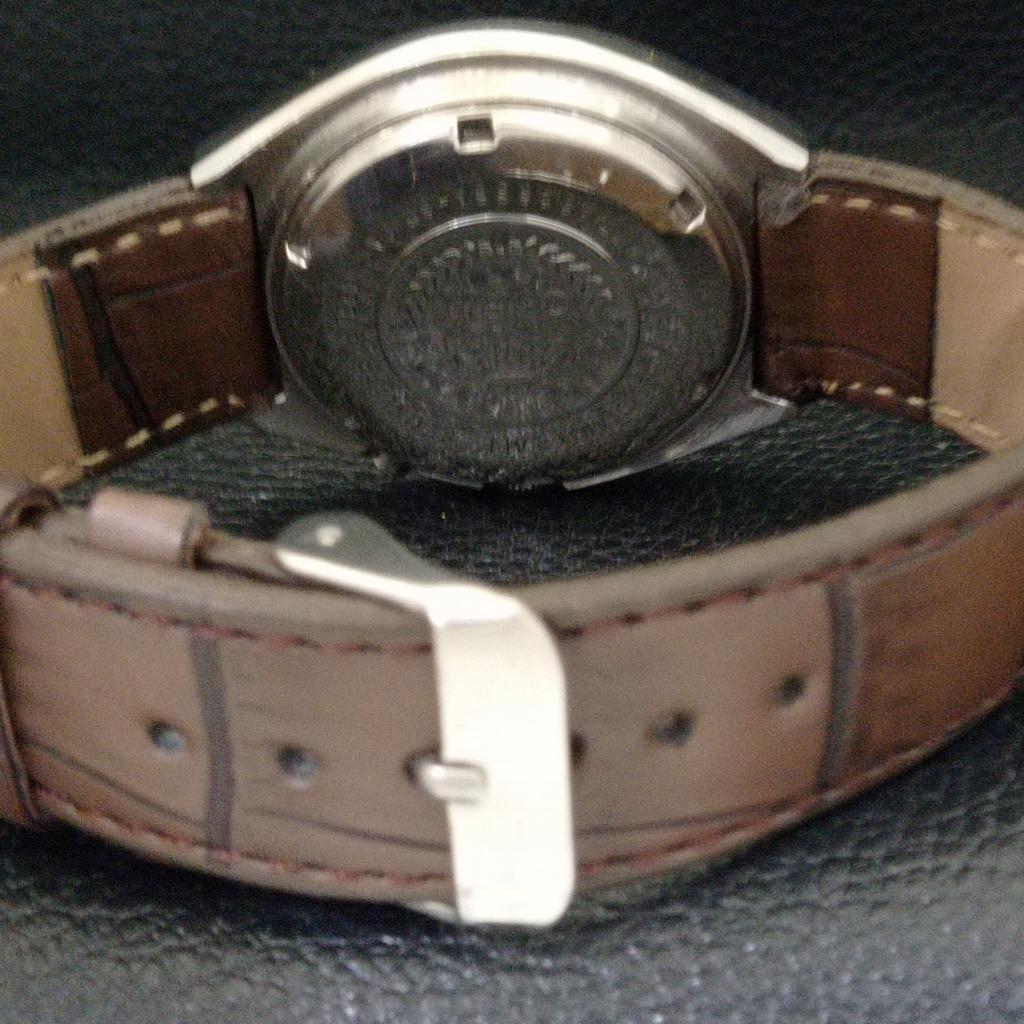 USED JAPAN ORIENT CRYSTAL 46943 AUTOMATIC MENS ORIGINAL DIAL WATCH a432880-2 R113-a432880