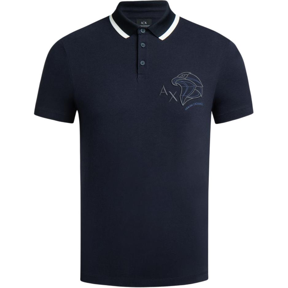 

Emporio Armani Ss24 Letter Logo Pattern Pullover Short Sleeve Polo Shirt Men polo shirts Blue 3DZFHQ-ZJ9SZ-15CX S