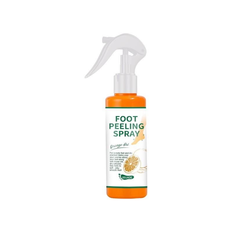 Eelhoe Exfoliating Care Spray With Green Tea And Citrus Scent For Soft Feet And Elbows