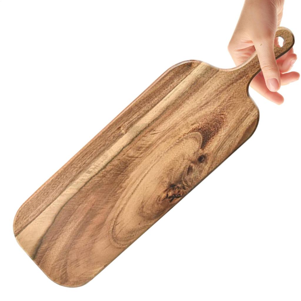 Chopping Board Cutting Board with Handle Double-Sided Serving Plates for Kitchen Cheese Commercial Restaurant RV Outdoor Camping