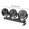 Car Cooling Fan Degree Rotatable Quiet Convenient Mount Auto Air