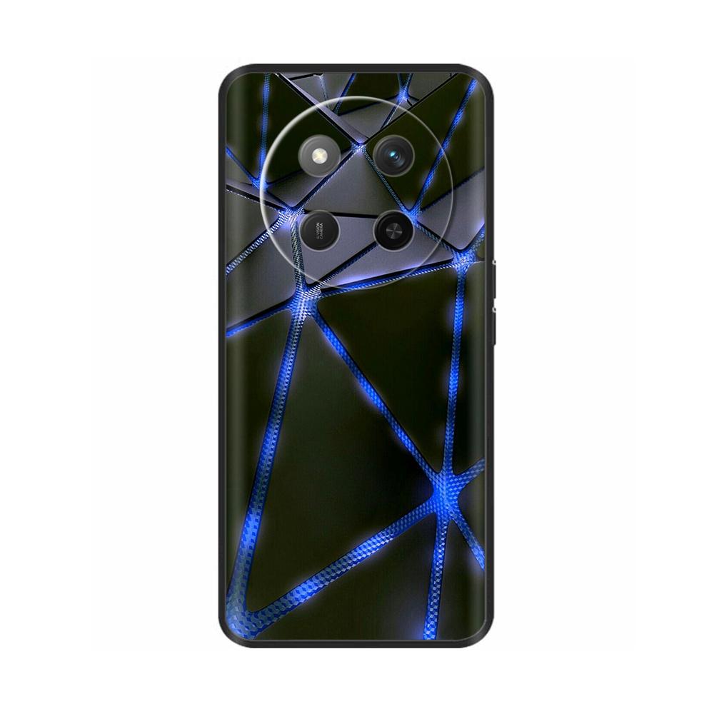 Luxury Case For Honor X60 5G Cover Para Silicone Print Animal Soft Phone Cases for Huawei Honor X60 Pro Colorful Flowers Painted