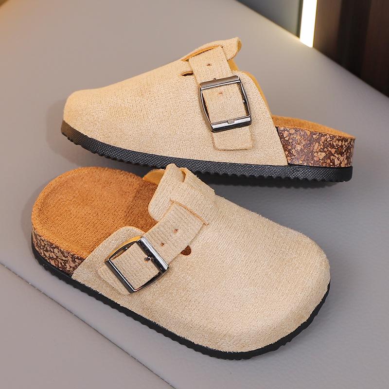 

Birkenstock Unisex Kids Half-Open Anti-Slip Outdoor & Indoor Closed-Toe Shoes 24-25 (13.5 cm foot) верблюд/бежевий