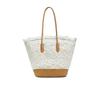 BASTO Women's French Style Lace Tote Bag