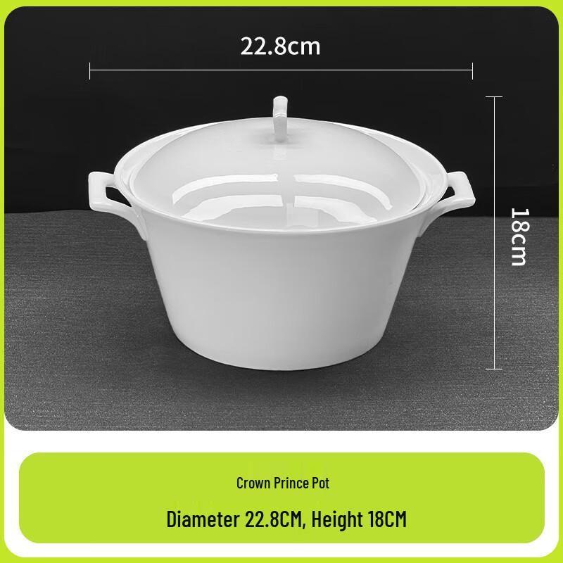 Mode Lanka Pure White Ceramic Dinnerware Set